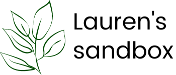 Lauren's sandbox